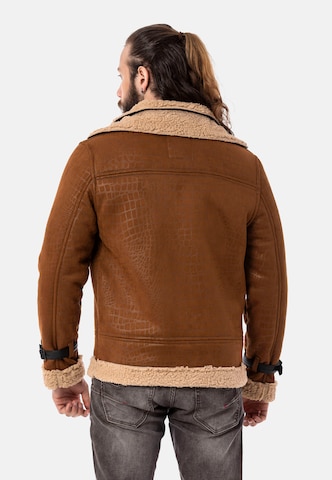 CIPO & BAXX Between-Season Jacket in Brown