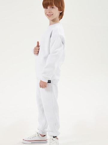 LOUIS LECLER Joggingpak 'Leo' in Wit