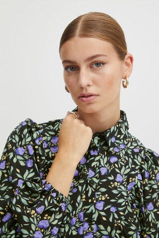 Robe-chemise 'Liv' ICHI en mélange de couleurs