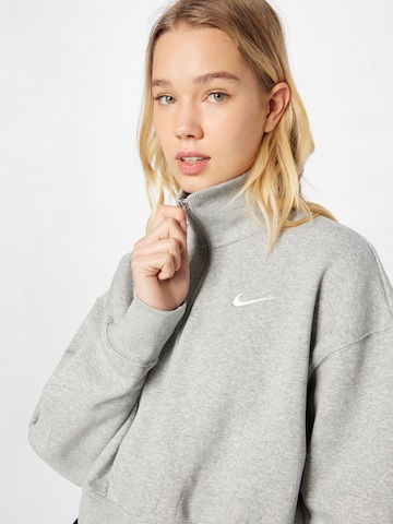 Nike Sportswear Mikina - Sivá