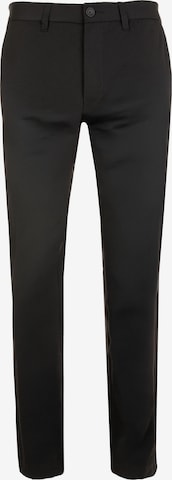 BOSS Slimfit Hose in Schwarz: Vorderseite