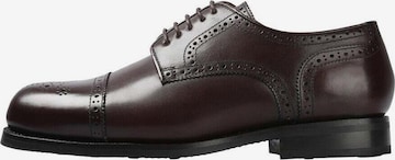 Scalpers Nauhakengät värissä punainen: etupuoli