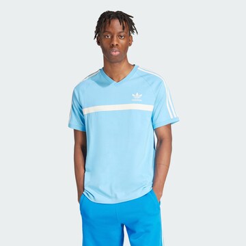 ADIDAS ORIGINALS - Camisa em azul: frente