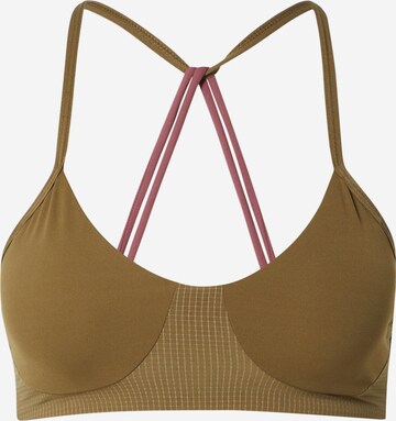 THE NORTH FACE Bralette Sports Bra 'LEAD IN' in Green: front