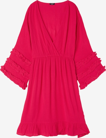 CALZEDONIA Beach Dress in Pink: front