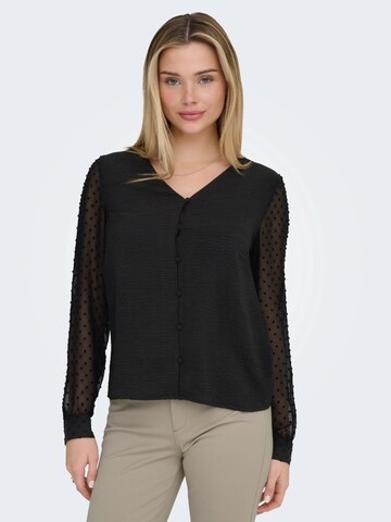 ONLY Blúz 'ONLRHODES METTE' - fekete: elől