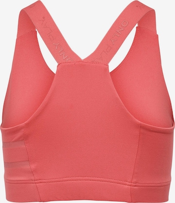 ONLY PLAY Bralette Sports Bra 'Camp' in Red