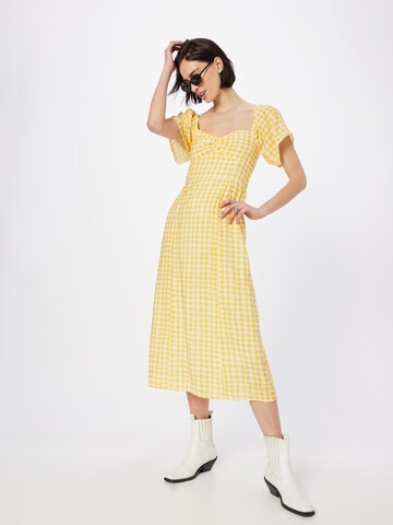 Compania Fantastica Sukienka w kolorze żółty