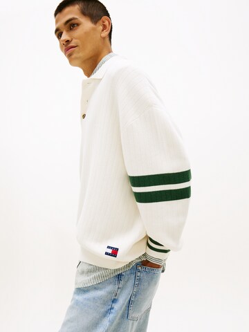 Pull-over '90s' Tommy Jeans en blanc