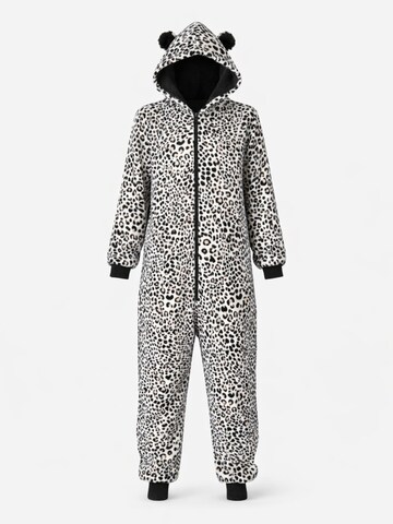 LEAFLETIC Jumpsuit in Zwart: voorkant
