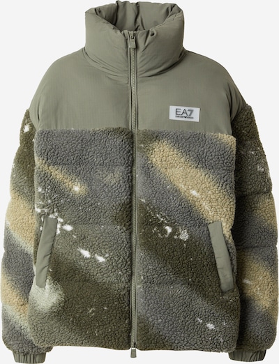 Geacă de iarnă EA7 Emporio Armani pe verde / kaki / verde pastel, Vizualizare produs