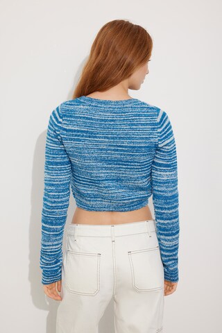 Envii Knit cardigan 'Jackfruit' in Blue