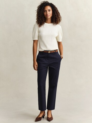 GANT Loosefit Chinobyxa i blå: framsida