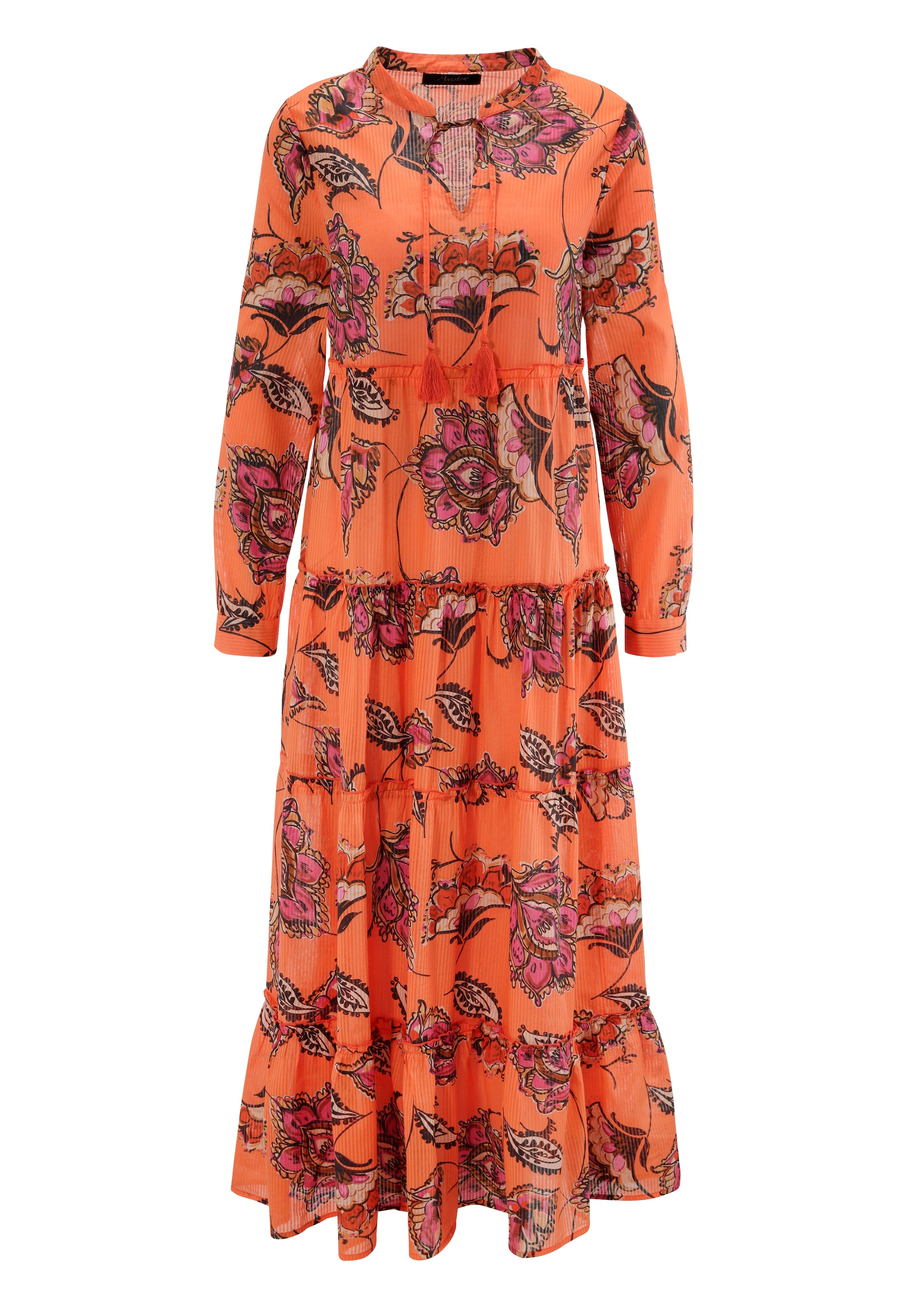 Aniston CASUAL Kleid in Orange: Vorderseite