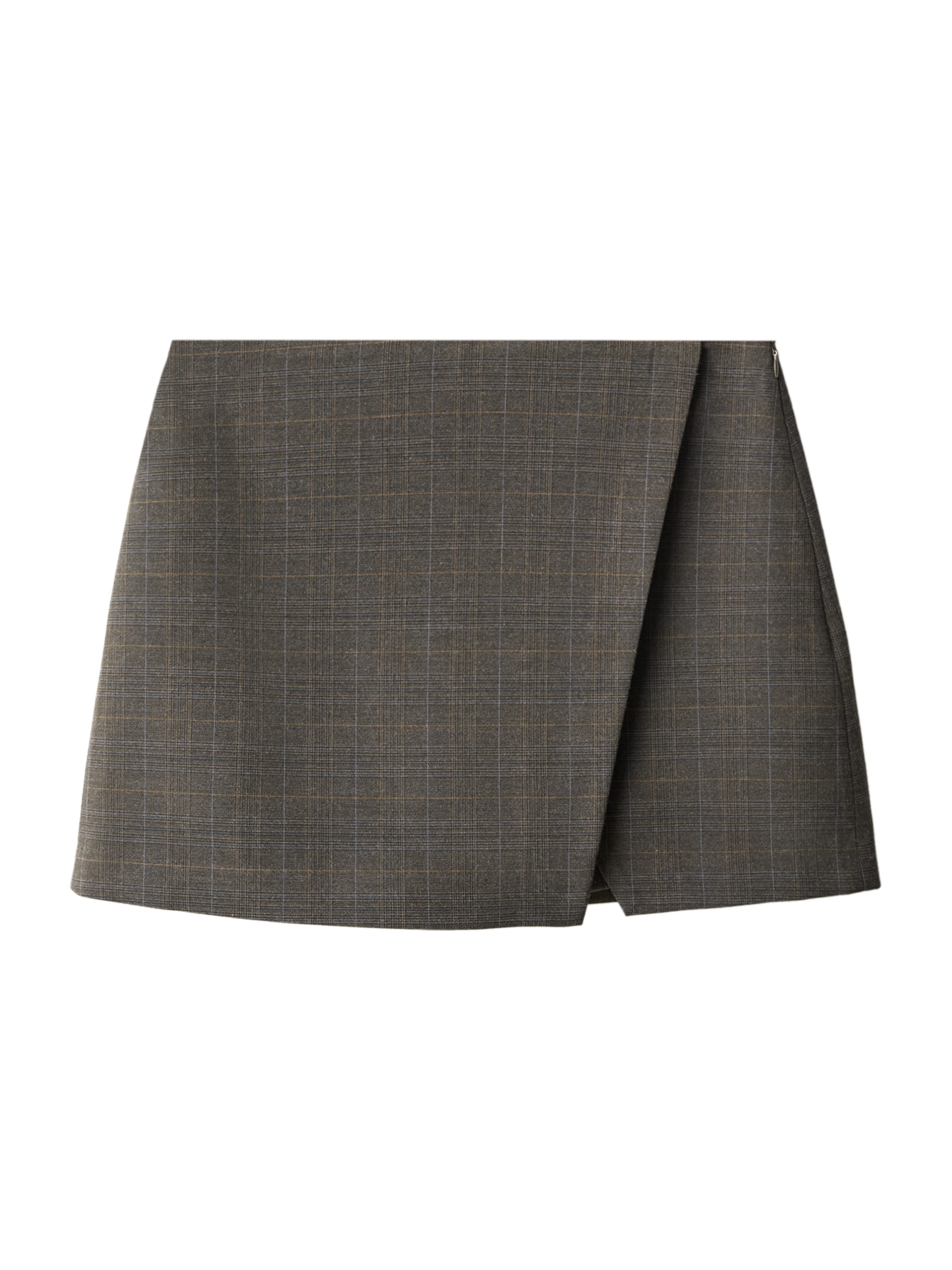 MANGO Rok 'STUARD' in Bruin: voorkant