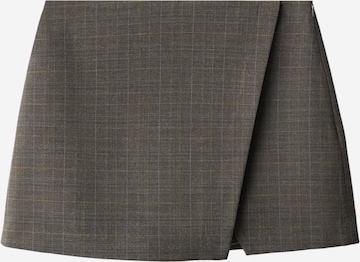 Fustă 'STUARD' de la MANGO pe maro: față