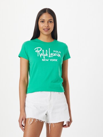 Polo Ralph Lauren Shirt in Green: front