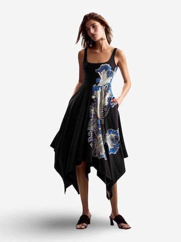 Abito 'VEST_ORCHID_LACROIX 26SWVK44' di Desigual in nero: frontale
