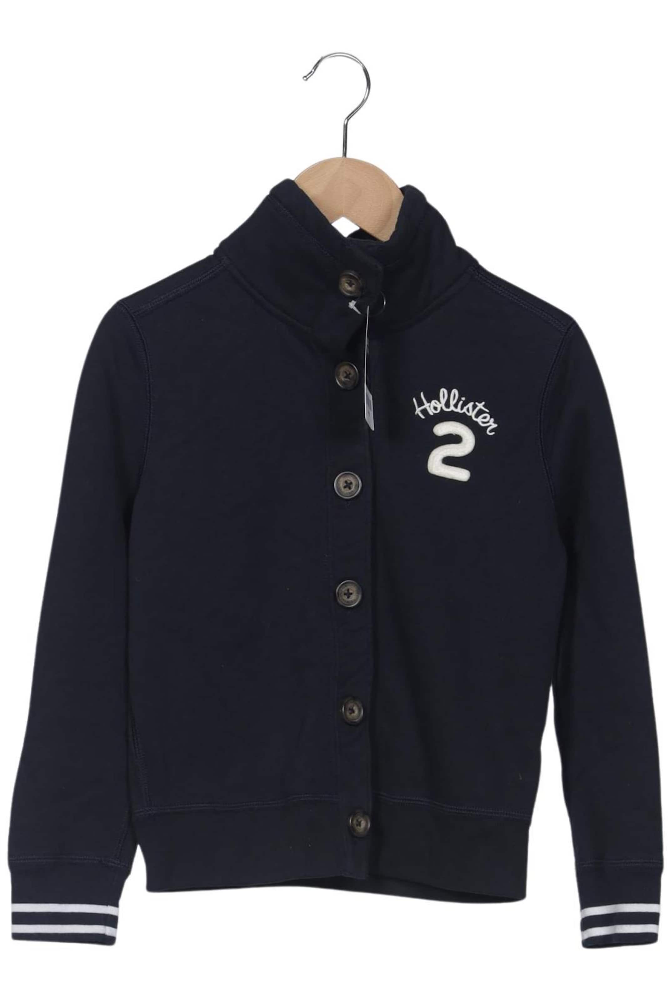HOLLISTER Sweatshirt & Zip-Up Hoodie in S in Blue: front