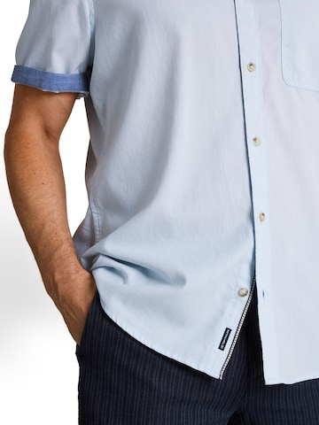 TOM TAILOR Regular fit Риза в синьо