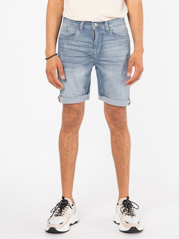 Sublevel Regular Shorts in Blau: Vorderseite