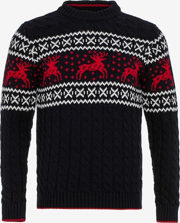 Redbridge Sweater 'Norwalk' in Blue: front