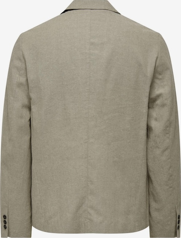 Only & Sons - Ajuste estrecho Chaqueta tipo saco para negocios 'EVE' en gris