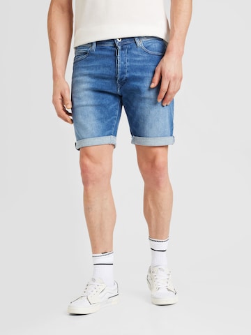REPLAY Regular Trousers in Blue: front