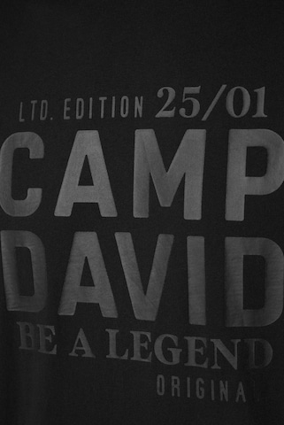 CAMP DAVID Shirt in Schwarz