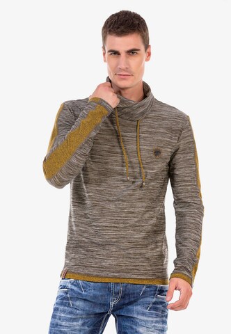 CIPO & BAXX Sweatshirt in Brown: front