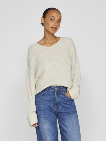 Pull-over VILA en beige : devant