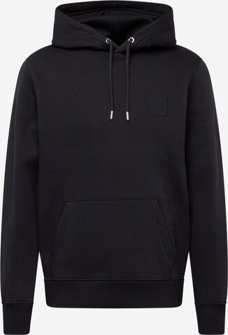 GANTSweater majica - crna boja: prednji dio