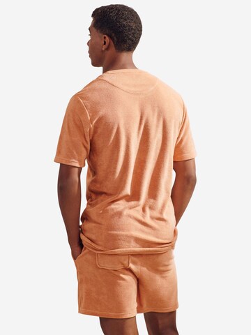 ESSENZA Pyjamashorts 'Xavier' in Orange