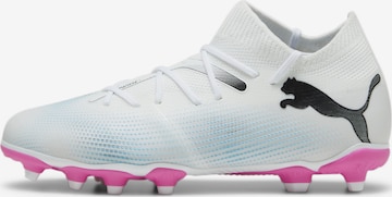 PUMA Спортни обувки 'Future 7 Match' в бяло: отпред