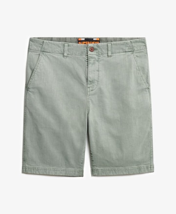 Regular Pantalon chino 'Vintage International' Superdry en vert