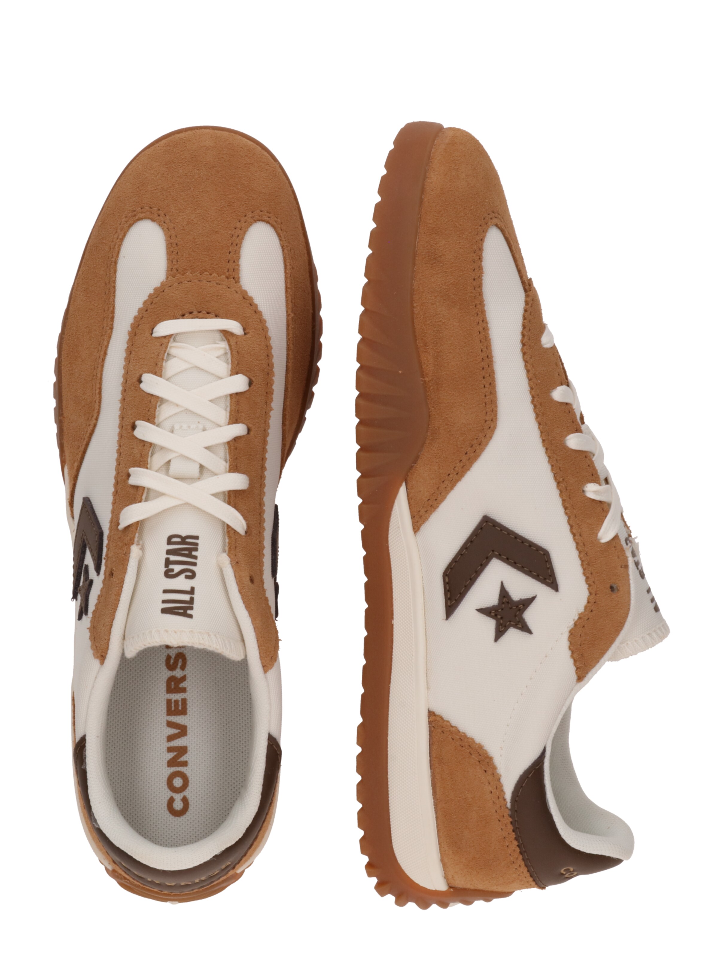 Baskets basses 'RUN STAR' CONVERSE en marron