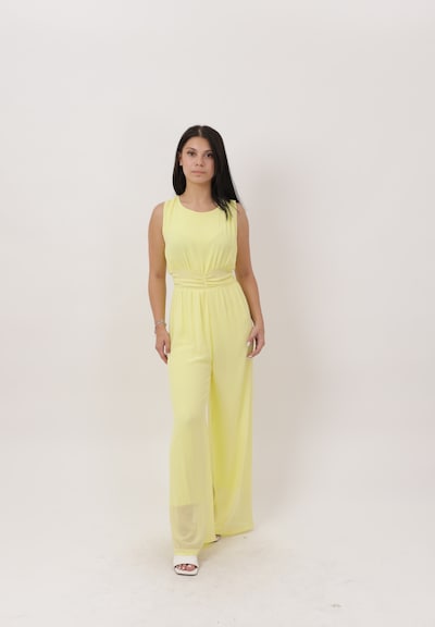 Elara Jumpsuit in L in pastellgelb, Produktansicht