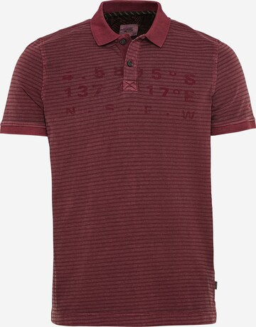 CAMEL ACTIVE Poloshirt in Rot: predná strana