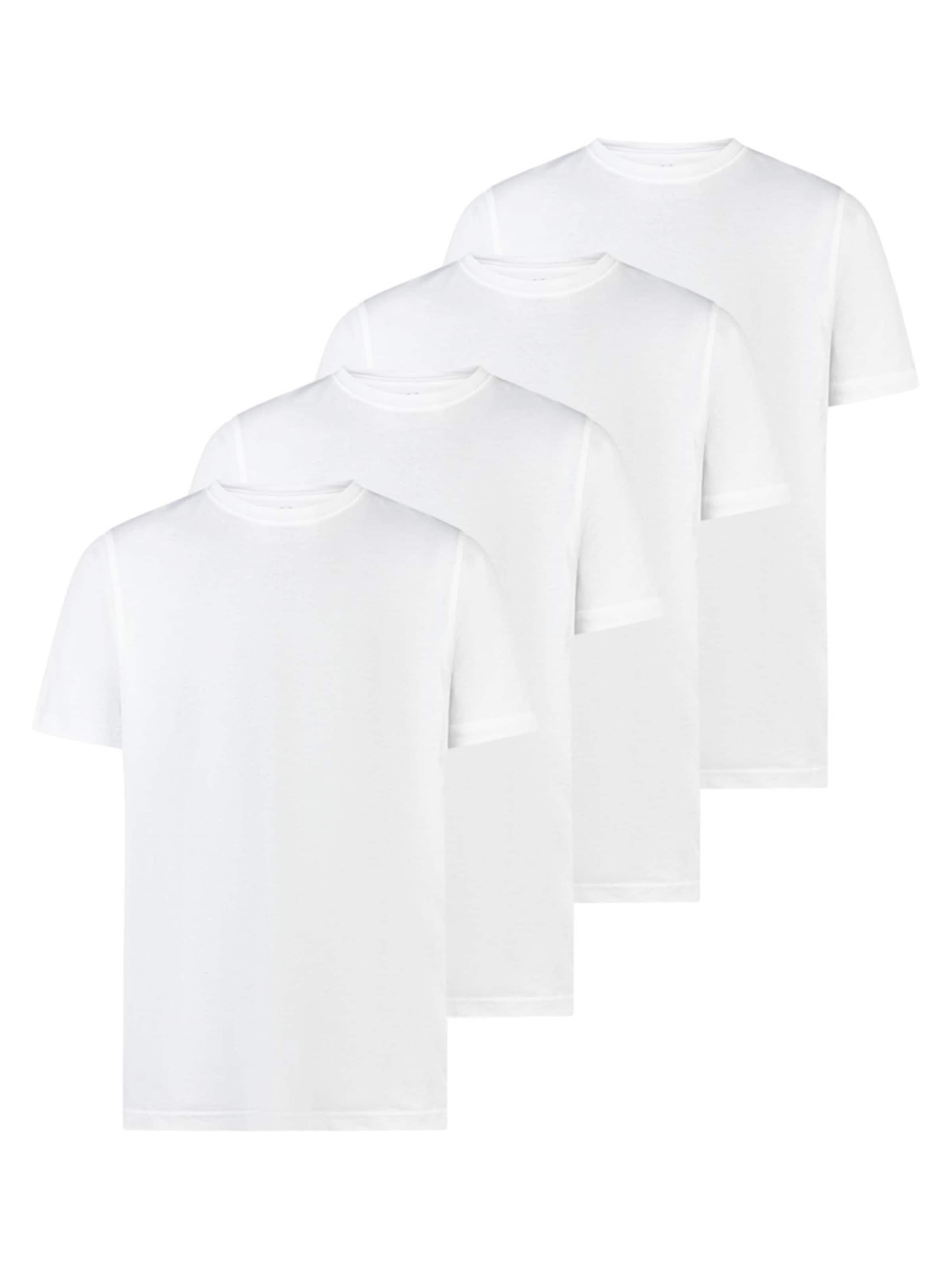 LERROS Shirt 'Basic'‌‌‌‌‌‌ in Weiß: Vorderseite