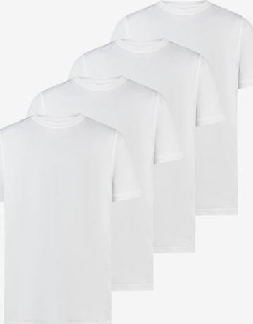 LERROS Shirt 'Basic' in Weiß: Vorderseite