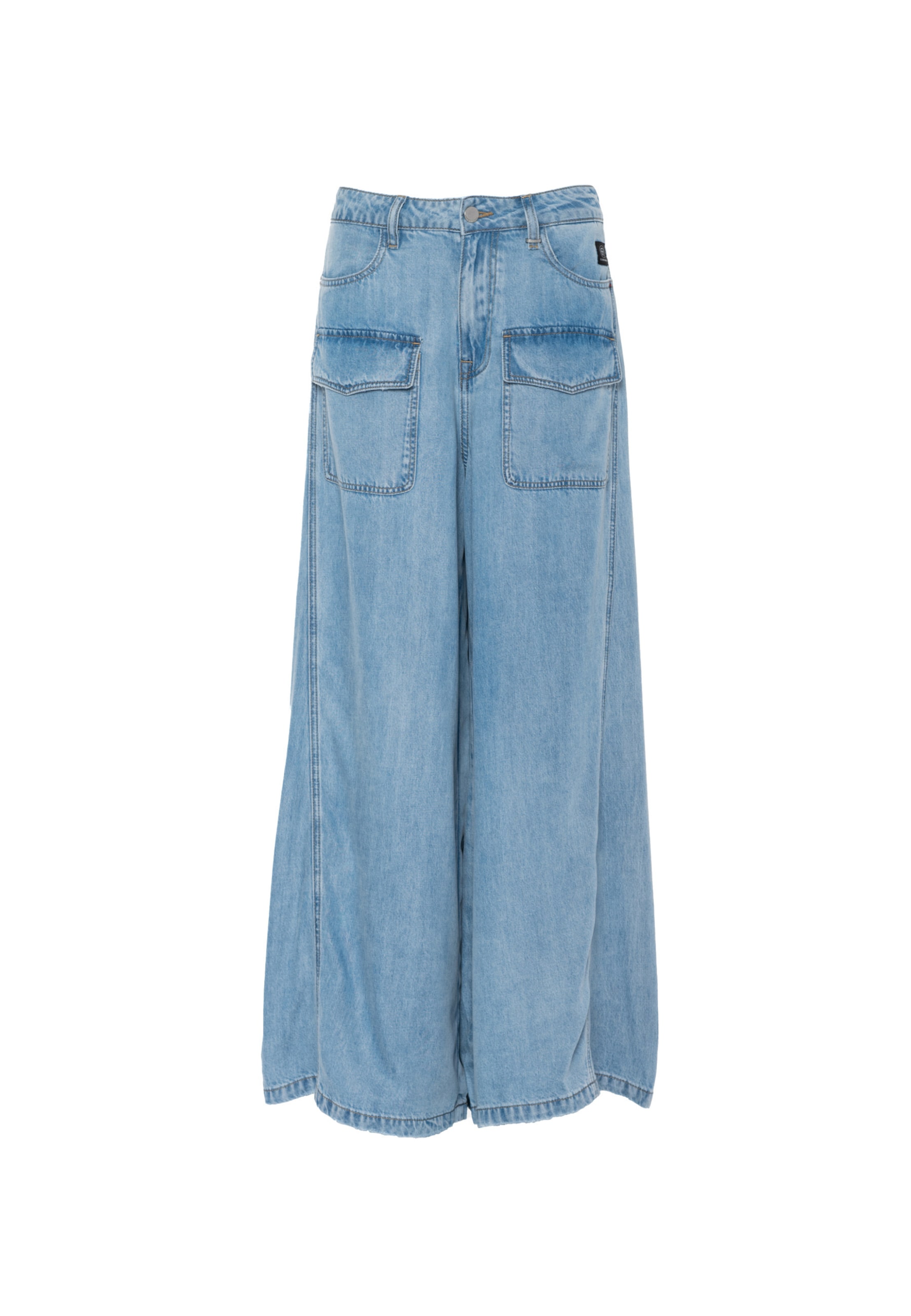 Wide Leg Jean 'Tris' Elias Rumelis en bleu : devant