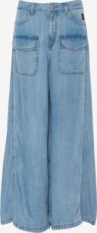 Elias Rumelis Wide Leg Jeans 'Tris' in Blau: Vorderseite