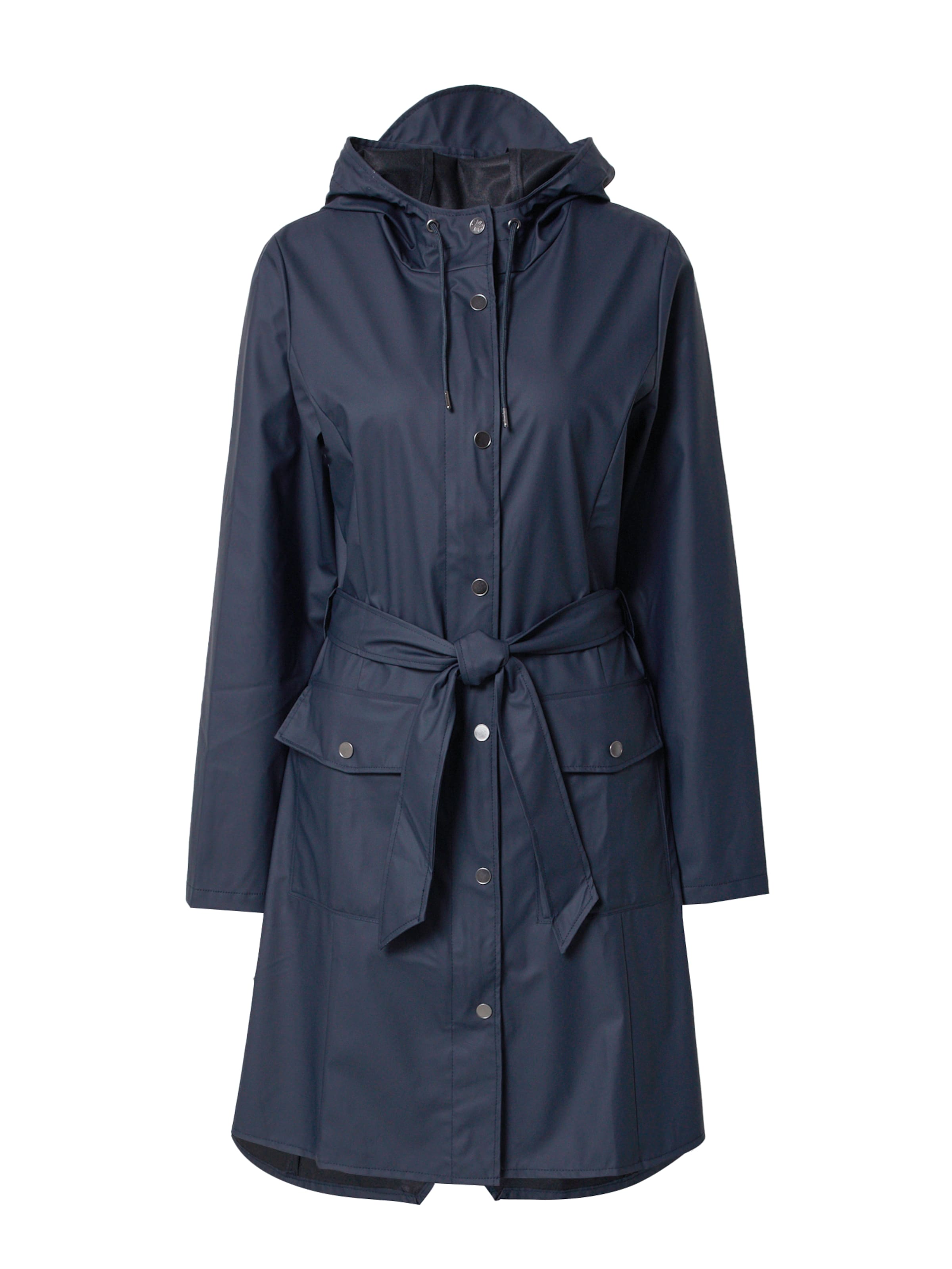 RAINS Raincoat in Blue: front