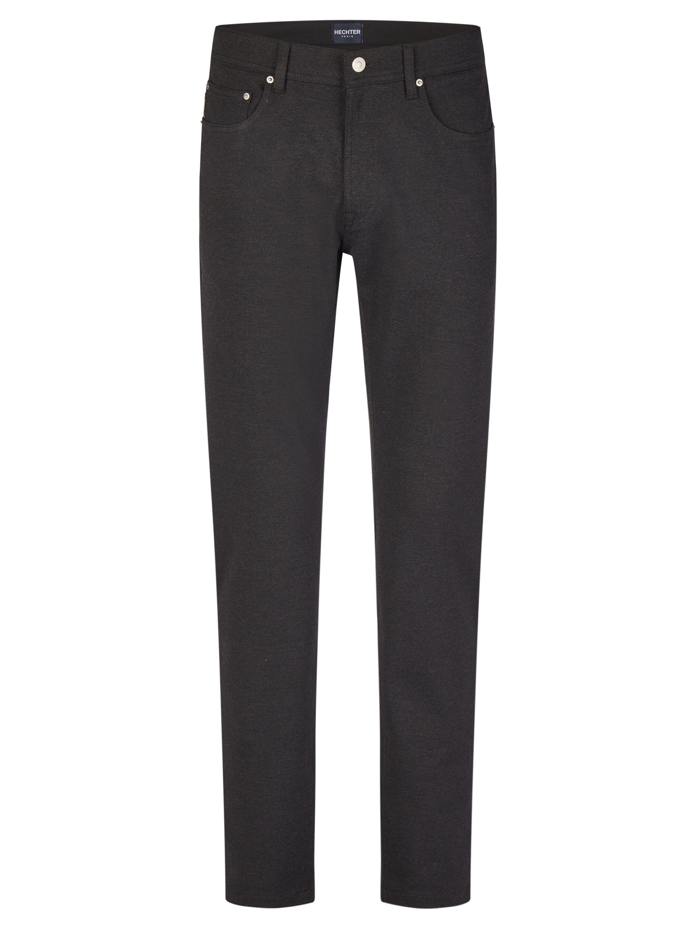 Coupe slim Jean 'Belfort' HECHTER PARIS en gris : devant