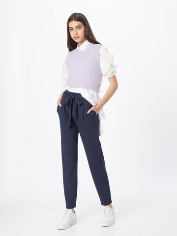 ABOUT YOU Regular Pleat-Front Pants 'Josina' in Blue