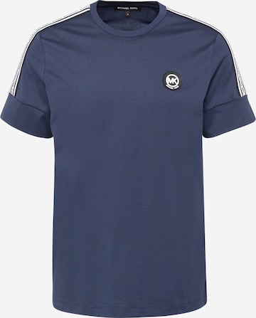 Michael Kors - Camiseta 'NEW EVERGREEN' en azul: frente