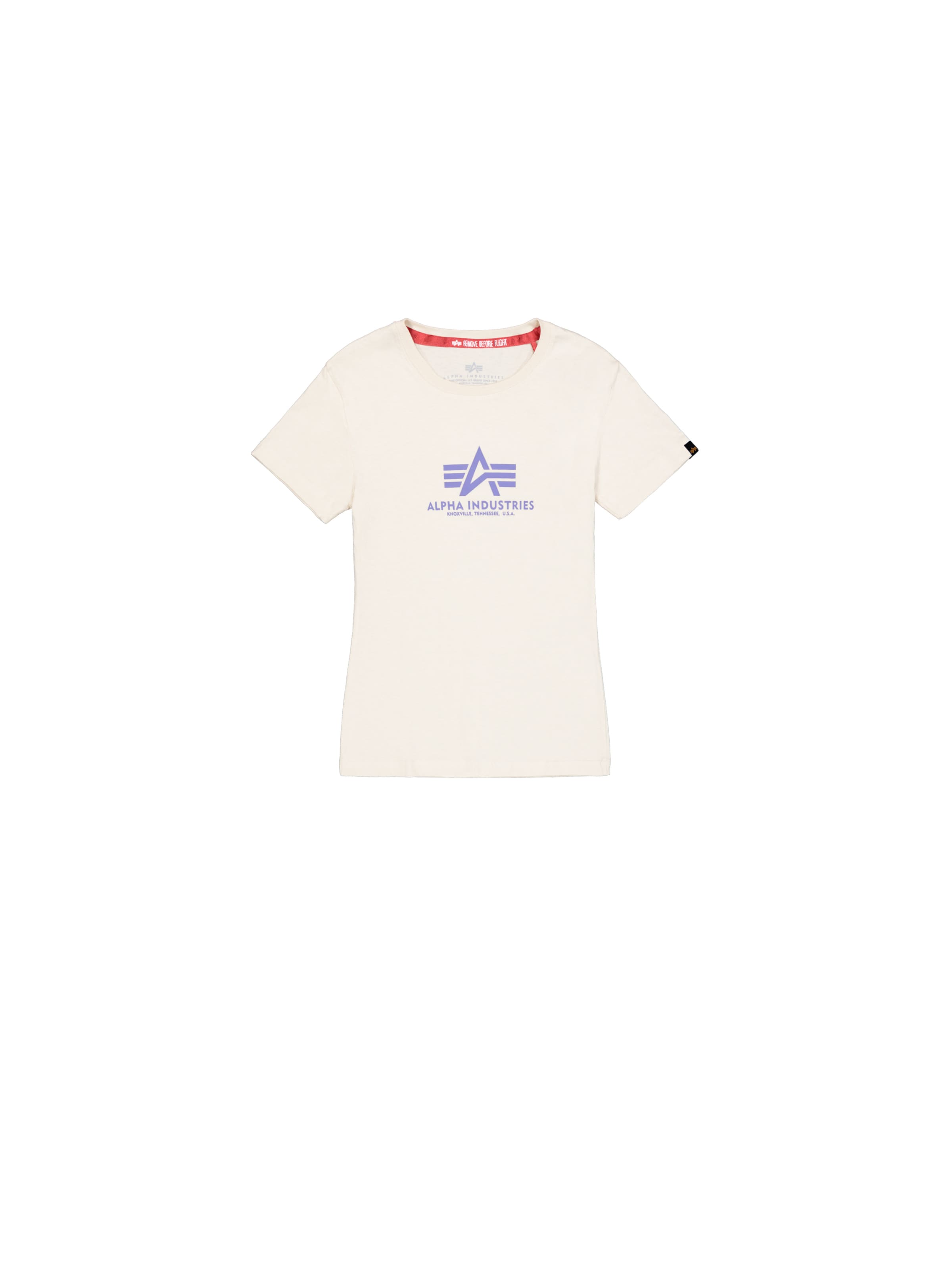 ALPHA INDUSTRIES Μπλουζάκι σε λευκό: μπροστά