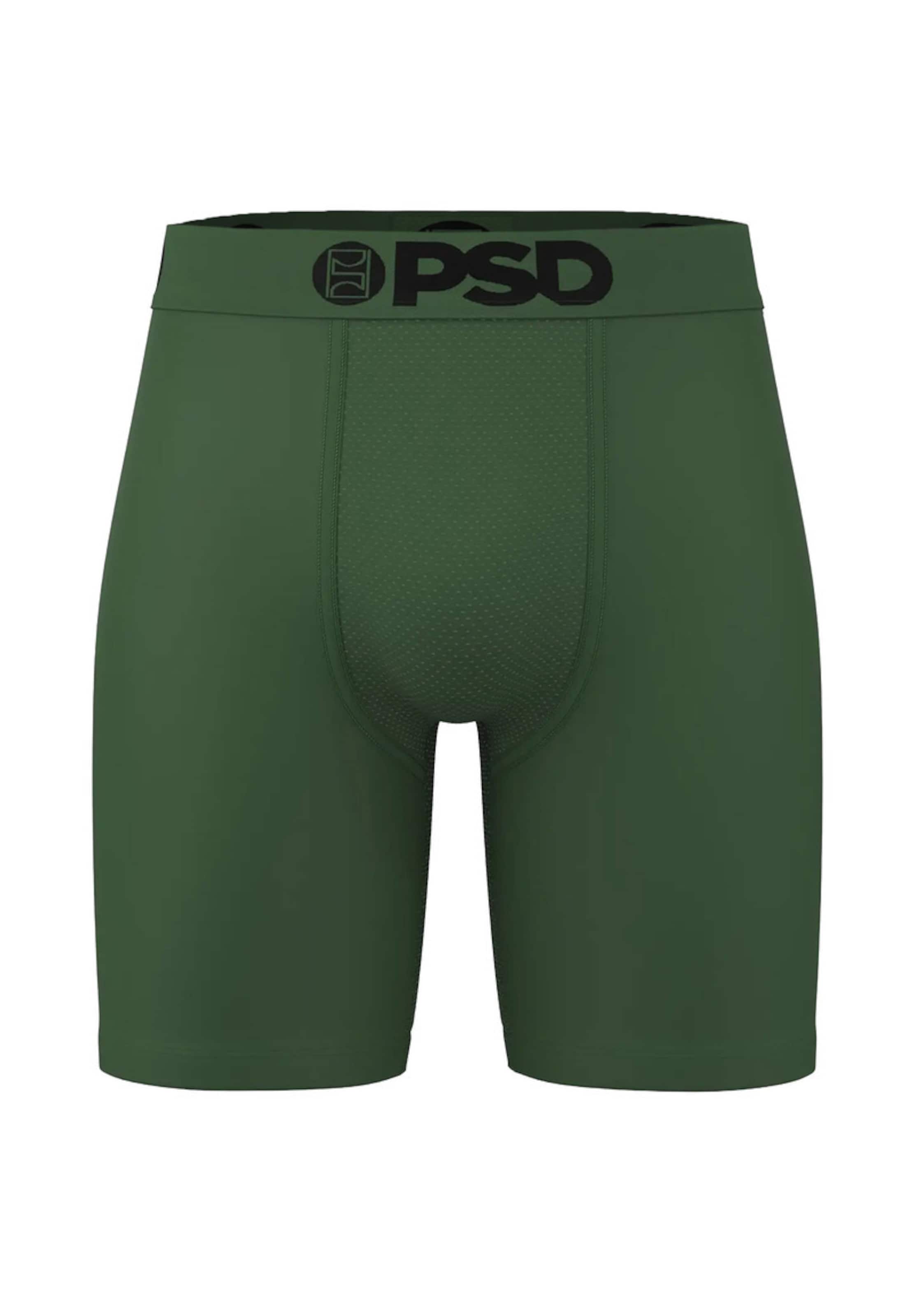 PSD Boxershorts in Groen: voorkant