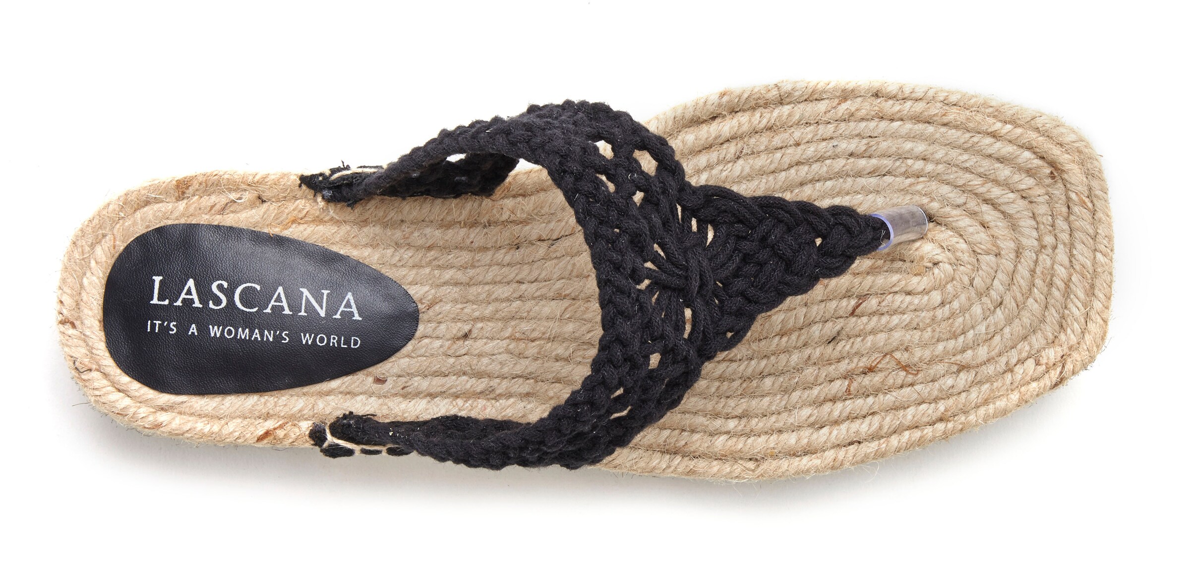 LASCANA Varvastossut värissä musta