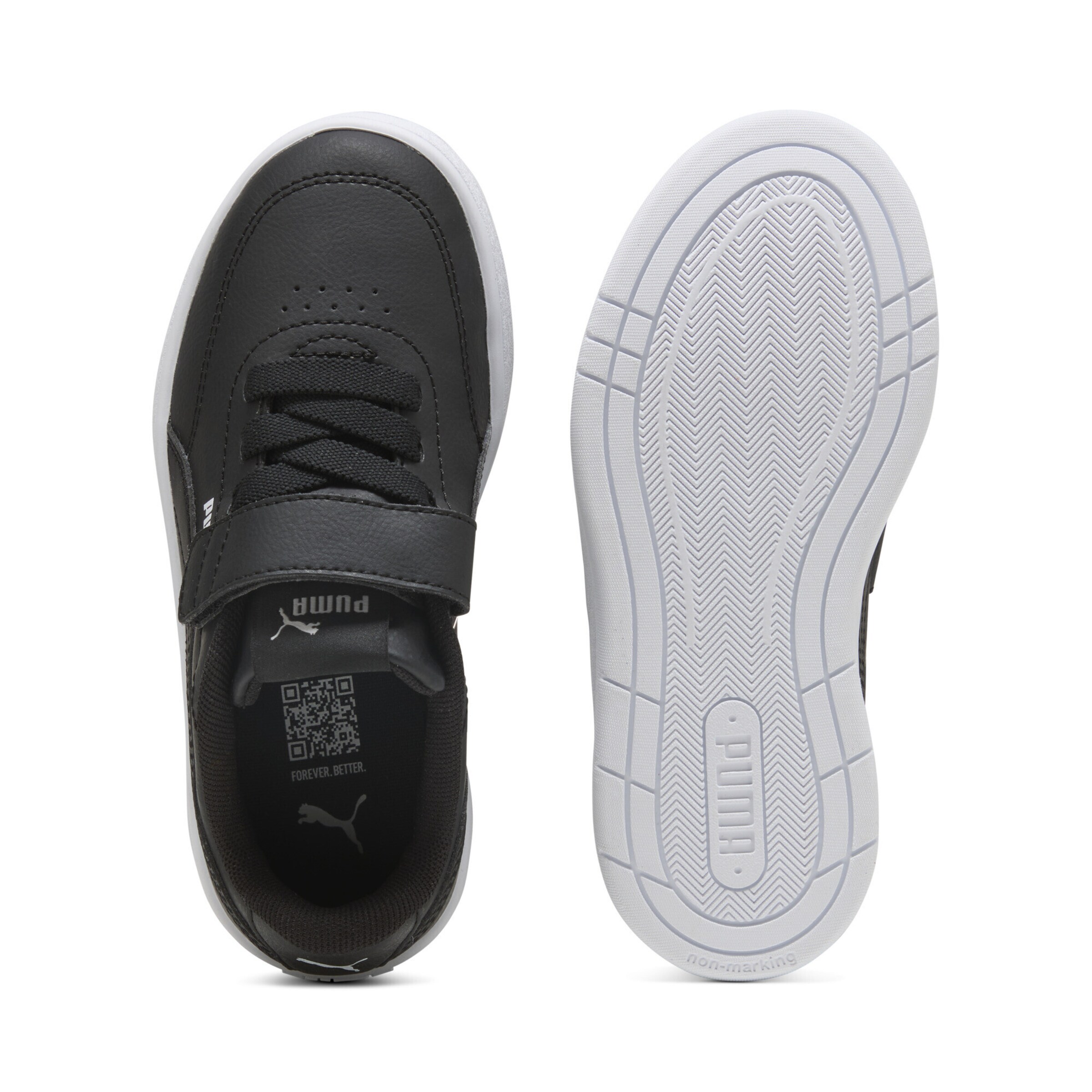 PUMA Sneakers 'Court Classic' in Zwart
